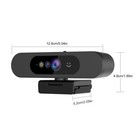 Toallin 1080p Hd Usb Webcam Windows Hello Compatible With Wide-angle View