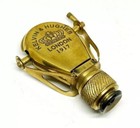 Handmade Brass Nautical Spyglass Monocular Telescope     Vintage Maritime Decor 