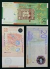 Maroc 20  25   50 Dirhams - Comm  morative Morocco Banknote - Unc