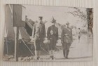 1914-18 Wwi Army Military With Tents In Background  Antique Photo