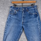 Vintage Levis 501xx Jeans Mens 33x34  fits 30x31  Made In Usa Button Fly 90s