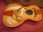 Rare  Vintage 1950s Jefferson Prestige Toy Palomino Pony Guitar W box Free Ship 