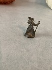 Vintage Pewter Wizard Crystal Color Changing Fantasy Figurine Decoration Figure