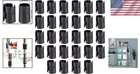 54 Durable Abs Wire Rack Lock Clips - Perfect Replacement For Metal Shelving
