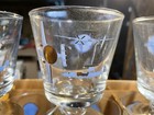 Rare   Set Of 8 Vintage Grumman Airplane Glasses Nos Hawkeye Intruder Gulfstream
