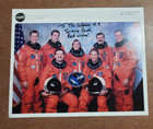 Nasa Photo Of The Space Shuttle Columbia Crew Sts-90 Signed By All 7 Astronauts