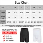 Mens Compression High Waist Boxer Shorts Tummy Slimming Body Shaper Base Pants