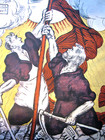 Vintage Soviet Russian Poster  1928 Very Rare  100  Original - Deni