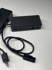 Genuine Microsoft 1661 Surface Dock With Power Supply - Black  Versatile Con