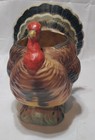 Vintage Ceramic Relpo Turkey Planter Figurine 5503 Thanksgiving