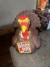 Slim Jim Gangsta Gangster Turkey Counter Top Display 12  Tall Without Black Base