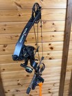 Bowtech Carbon Icon Black Rh Bow Package W  New Gas Bowstrings 60-70lb 26 5-30 5