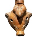 Pre-columbian Style Bird Effigy Ocarina Pottery Flute Whistle-pottery Art