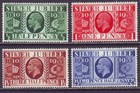 Great Britain 1935 Sc 226-229 Mh Set Silver Jubilee