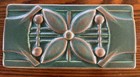 Motawi Tileworks Tile Sullivanesque Fullerton Decorative Tile 4    X 8    