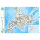 Hokkaido Prefectural Map Series Japan Import Authentic 62x88cm Used