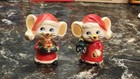 Lot Of   7  Vintage Christmas Salt   Pepper Shaker Sets Holiday Decor Santa 