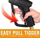 Yamatic Pressure Washer Gun   Hose Kit 3 8  Swivel M22-14mm Quick Connect