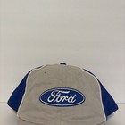 Vintage Ford Gray   Blue Adjustable Hat Embroidered