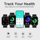 Fitness Activity Tracker Watch As Fitbit Heart Rate Monitor Pedometer Waterproof