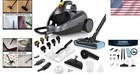 1500w Heavy-duty Steam Cleaner With 22 Accessories For Home And Car Detailing