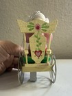 Vintage 1983 Kurt Adler Wooden Wheelchair Skier Christmas Ornament Taiwan