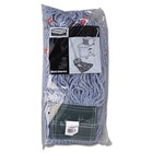 Rubbermaid Commercial A252blu Web Foot Shrinkless M Wet Mop Head  6 carton  New