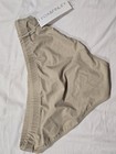 Fox finley Beige Bikini Bottom Drawstring Stretch Men s Medium