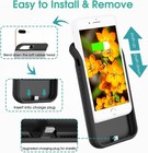 External Battery Charger Case Portable Power Bank Coverfor Iphone 6 7 8 Se 2020 