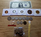 Rare Us Coins  Uncirculated    gold   Silver  Huge Sale Money Hoard Old Collection