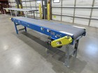 Lewco 21 x 11  4  Slider Bed Conveyor 18 belt  5hp 115 230v 1ph End Drive 62fpm
