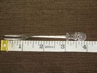Vintage 4  Long Sterling Silver 925 Peru Chimu Fork