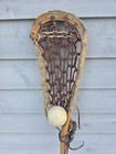 Vintage Old Wooden Lacrosse Stick  Pro Select 80 With Ball   46  X 7 