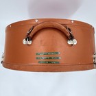 Vtg Metal Travel Lariat Lasso Box - Cowboy  1970s