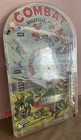  Vintage 1950   s Combat Bagatelle Pinball Style Game By Louis Marx   Co  - Works 