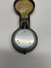 Antique Short   Mason London Pocket Aneroid Barometer Altimeter Weather Case