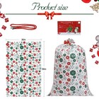 2 Pcs 36x56 Inch Extra Large Oversize Jumbo Christmas Giant Santa Gift Bags