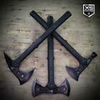 15  Survival Black Tomahawk Throwing Axe Battle Hatchet Hunting Camping Tactical
