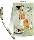 New Welsh Corgi Pen Set - 2 Pens - In Gift Box By Ruth Maystead  corgis Pet Dog 