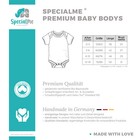 Baby Bodysuit With Name Print Fire Engine Tat  tata Here Comes