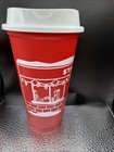 New Starbucks Christmas 2025 Red Cup Day 16oz Xmas Holiday Reusable Coffee Cup