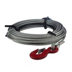 7040 Lb Lever Cable wire Rope Puller Hoist Steel Body 65 Ft Prowinch