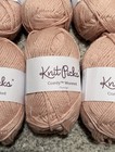 Knit Picks Comfy Worsted Yarn    flamingo    -lot Of 7- 109y 50g