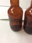 Lot Of 2 Vintage Brown Glass Grolsch Beer Bottles Porcelain Home Brew Swing Top