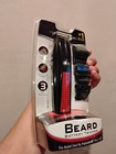 Wahl Battery Operated Facial Hair Trimmer For Beard   Mustache New