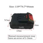 Mini Chain Saw Battery 21v Rechargeable Quanyou Battery For Mini Chain Saw