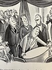 1959 First National City Bank Of New York Travelers Checks B w Vintage Print Ad