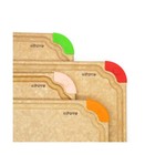 Cutting Wise 4pcs Kitchen Cutting Board Set  Non Slip Feet  Color Coded With    