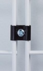 Lot Of 50 Black Wire Grid Panel Connectors Connector Slat Grid Connect Join