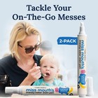 Miss Mouth s Messy Eater Stain Treater Pen - 2 Pack Instant Baby Stain Remover
